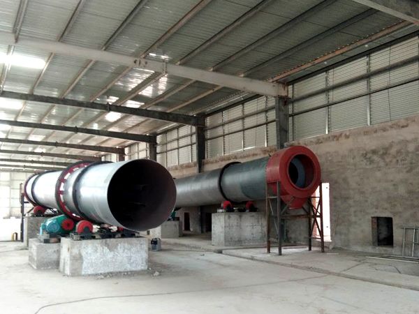 泰安銘德機械有限公司甘肅臨澤十萬(wàn)噸有機肥項目安裝